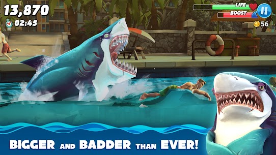 تحميل لعبة Hungry Shark World مهكرة 2023 للأندرويد 1