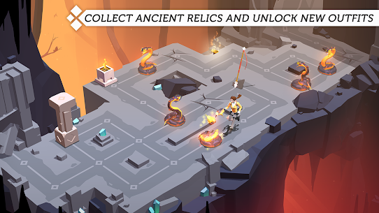 تحميل لعبة Lara Croft GO مهكرة آخر إصدار للأندرويد 5