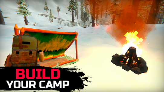 تحميل لعبة WinterCraft: Survival Forest مهكرة للأندرويد 2
