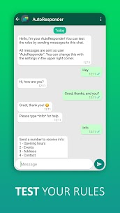 تحميل AutoResponder for WhatsApp لرد الآلي للواتساب مدفوع للأندرويد 5