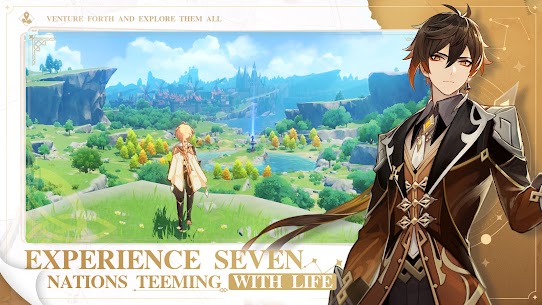 تحميل لعبة Genshin Impact آخر إصدار 2023 من ميديافاير للأندرويد 2