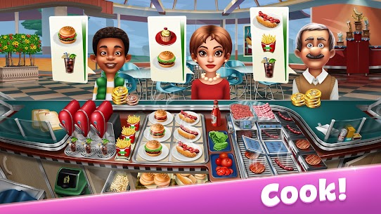 تحميل لعبة Cooking Fever مهكرة آخر إصدار 2023 للأندرويد 1