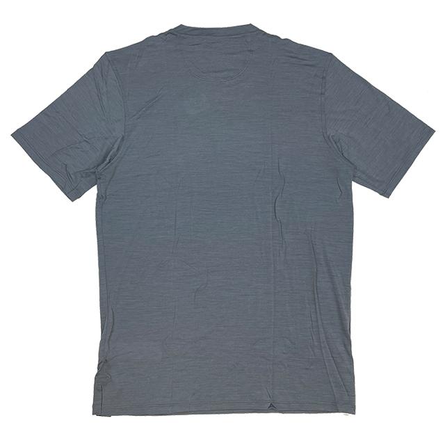 PATAGONIA パタゴニア キャプリーン クール メリノ グラフィック シャツ CAPILENE COOL MERINO GRAPHIC SHIRT FMIG FORGE MARK ICONS: PLUME GREY 44590