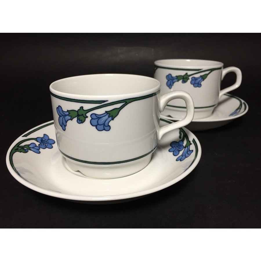 ヴィンテージ 北欧 RORSTRAND ロールストランド INGRID JL378 C&S カップ&ソーサー 2客セット
