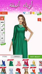 تحميل لعبة تصميم الأزياء Fashion Stylist مهكرة للأندرويد 2