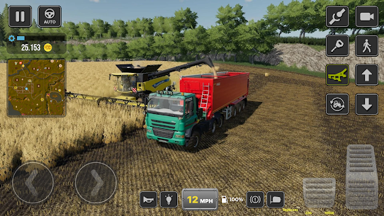 تحميل لعبة Farmer Simulator Tractor مهكرة للأندرويد باخر إصدار 2