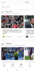 تحميل تطبيق OneFootball v14.24.0 لمتابعة اخر اخبار كرة القدم للأندرويد 4