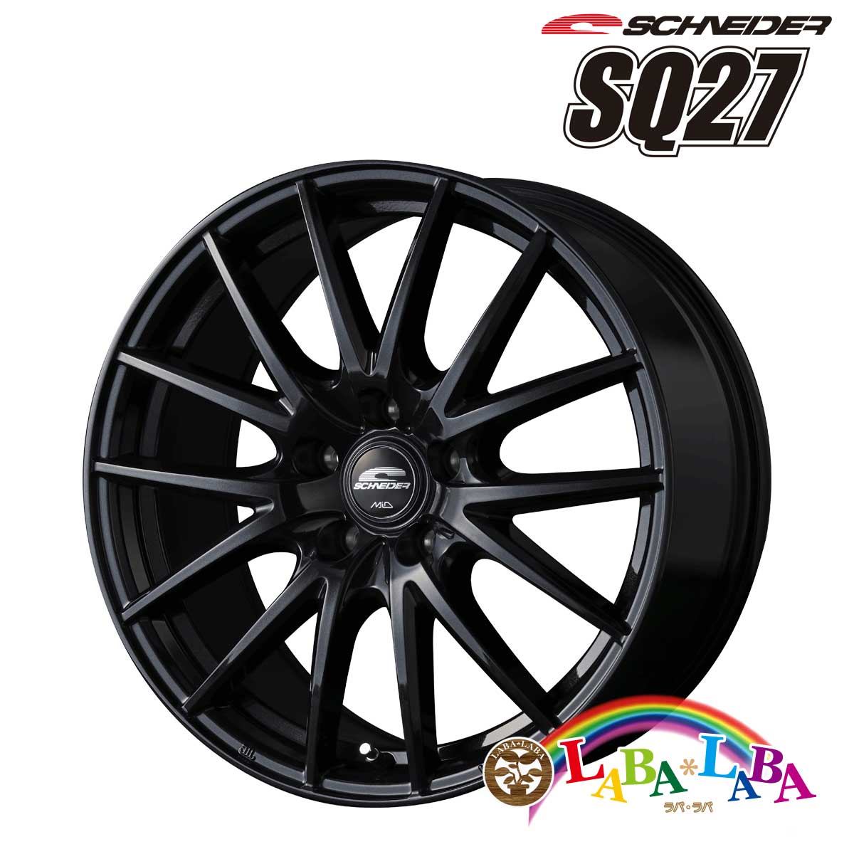 ホイールセット 4本セット 17インチ ホイール SQ27 17×7.0J +48 PCD114 5H スタッドレス SAILUN 215/55R17 98H