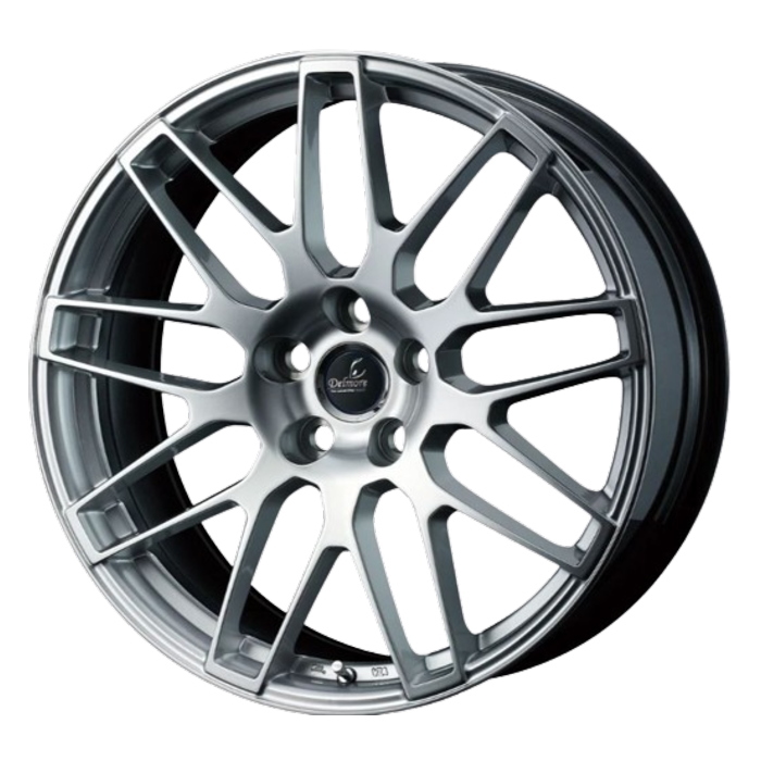 YOKOHAMA ADVAN Sport V107 245/30R20 DELMORE LC.S ハイパーシルバー 20インチ 7.5J+35 5H-114.3 座面DSNS 4本セット