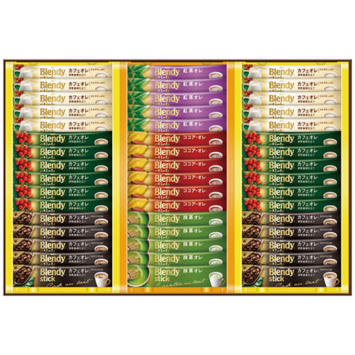 まとめ得 AGF ブレンディ スティック カフェオレ コレクション B9095080 x [4個] /l