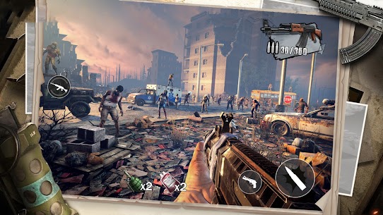 تحميل Zombie Earth Shooting Survival مهكرة آخر إصدار للأندرويد 4