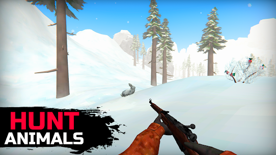 تحميل لعبة WinterCraft: Survival Forest مهكرة للأندرويد 4