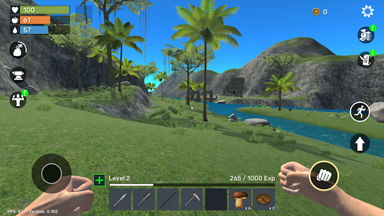 تحميل لعبة Uncharted Island: Survival RPG مهكرة للأندرويد 5