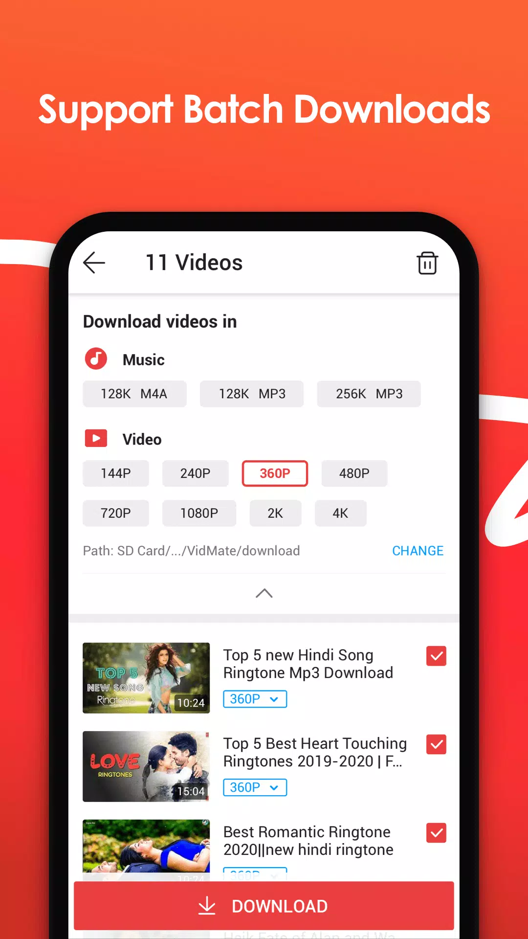 تحميل تطبيق VidMate Pro لتنزيل مقاطع الفيديو للأندرويد اخر إصدار 2022 5