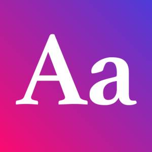 تحميل تطبيق Aa Fonts للأندرويد نسخة مدفوعة باخر اصدار