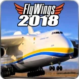 تحميل لعبة Flight Simulator 2018 FlyWings‏ مهكرة للأندرويد
