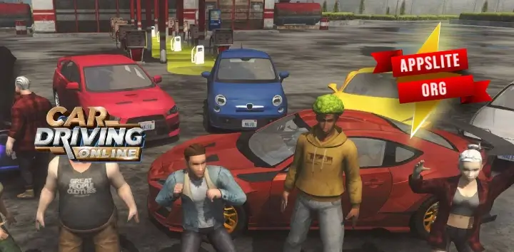 Background تحميل لعبة Car Driving Online 1.3 مهكرة اخر اصدار للأندرويد 