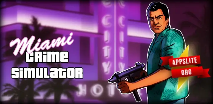Background تحميل لعبة Miami crime simulator‏ مهكرة 2024 للاندرويد 