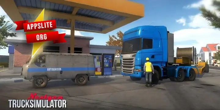 Background تحميل لعبة Nextgen: Truck Simulator مهكرة 2024 للأندرويد 