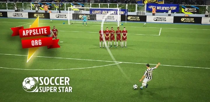 Background تحميل لعبة Soccer Super Star 0.2.42 مهكرة 2024 للأندرويد 