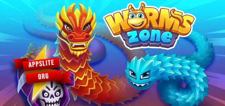 Background تحميل لعبة Worms Zone io 5.4.0 مهكرة 2024 للأندرويد 