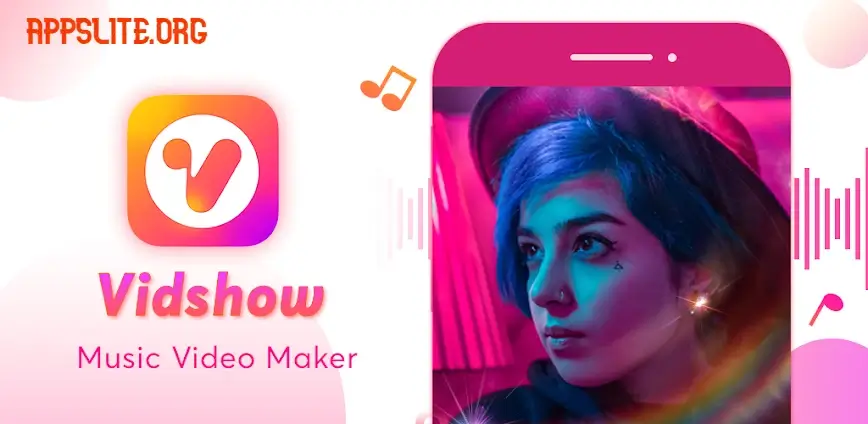 Background تحميل تطبيق Vidshow مهكر 2024 اخر اصدار للأندرويد مجانا 