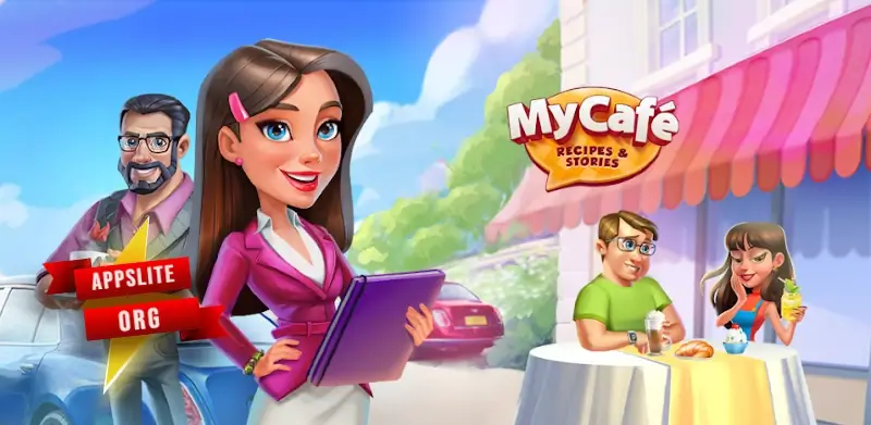 Background تحميل لعبة My Cafe 2024.3.1.0 مهكرة اخر اصدار للأندرويد 