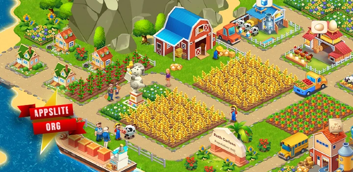 Background تحميل لعبة Farm City 2.10.28 مهكرة اخر اصدار للأندرويد 