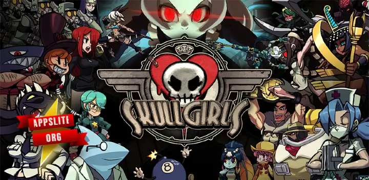 Background تحميل لعبة Skullgirls: Fighting RPG مهكرة 2024 للأندرويد 