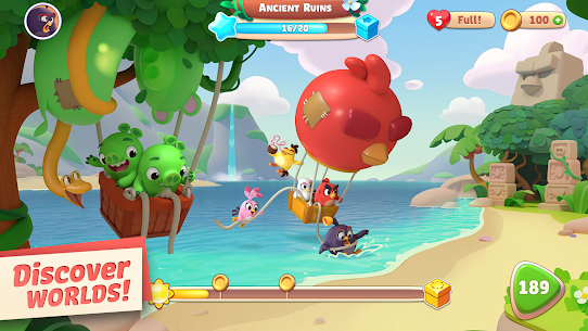 تحميل لعبة Angry Birds Journey مهكرة 2023 آخر إصدار مجانا 2