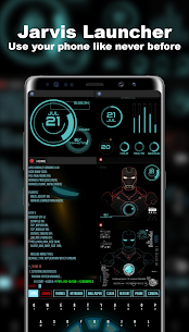 تحميل تطبيق Jarvis Assistant Launcher مهكر آخر إصدار للأندرويد 1
