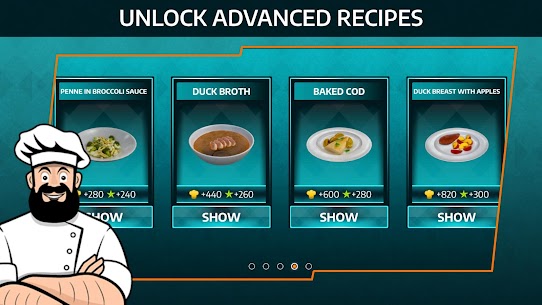 تحميل لعبة Cooking Simulator Mobile مهكرة 2022 للأندرويد 4